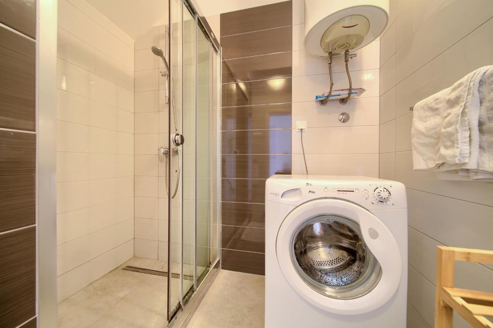 Apartment Sasso Bianco With The Private Pool Нивице Екстериор снимка
