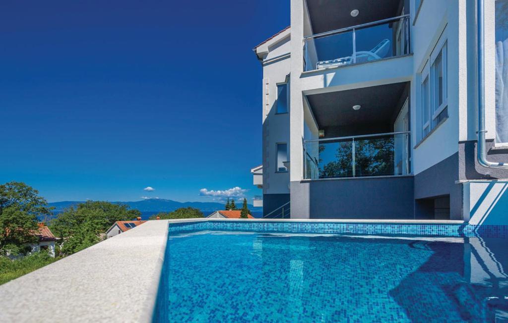 Apartment Sasso Bianco With The Private Pool Нивице Екстериор снимка